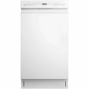 Lavavajillas Midea M-D-F18A1AWW de 18 pulgadas con control frontal, 52D-B, 2 cestas, tubo de acero inoxidable - Product Image 1