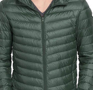 Chaqueta Acolchada Ultraligera de Alta Calidad para Hombre, Nueva Colección 2022, Cuello Alto, Larga, de Lona, Alta Visibilidad - Product Image 5