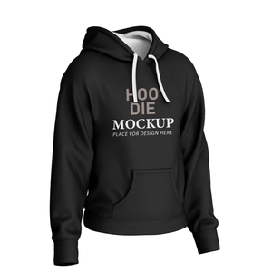 Sweat à capuche en molleton de coton épais 500 GSM, personnalisable, coupe oversize, vierge, fournisseur OEM ODM - Product Image 4