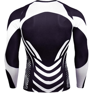 Disponible en Todos los Tamaños, Cómodo Rashguard en Venta, Personaliza Tu Propio Logotipo, Rashguard Sublimado de Manga Larga - Product Image 3