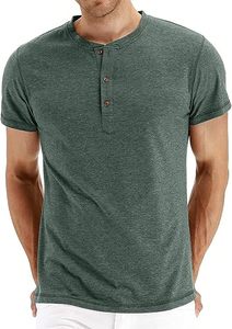Ensemble de t-shirts décontractés pour hommes à manches courtes en coton respirant et toile, style gothique tricoté - Product Image 5