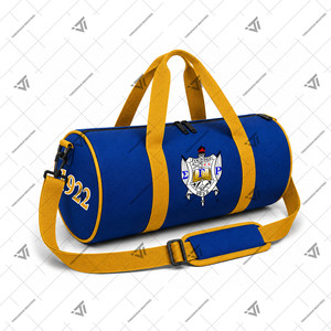 Sac de sport et de voyage en Cordura grande capacité pour sororité grecque Sigma Gamma Rho – Sac de week-end et de nuit pour la gym et les voyages - Product Image 2