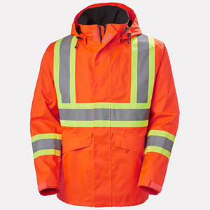 Vestes de travail réfléchissantes à haute visibilité pour hommes, vêtements de sécurité chauds pour la circulation, vêtements de travail, veste de sécurité pour la construction - Product Image 1