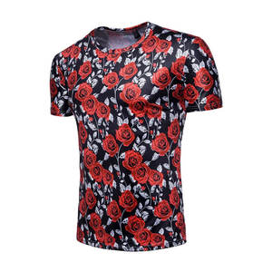 Servicio OEM Camisetas con Estampado Gráfico Completo para Hombre, Nuevo Diseño, Mejor Precio, Camisetas Casuales con Estampado Gráfico Completo para Adultos - Product Image 1