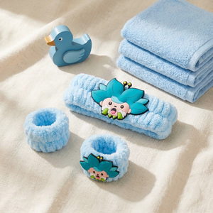 Korean Skin care Petal for Kids Cute Sweet Style <b>Fabric</b> <b>Headband</b> & Wristband Made in Korea CPNP Kids Body Lotion - Product Image 1