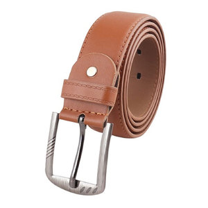 Ceintures en cuir pour hommes, dernier design, logo personnalisé imprimé, prix bas, boucles à ardillon, fabriquées au Pakistan - Product Image 5