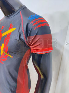 Rashguard de compression MMA pour BJJ NO Gi respirant à manches courtes - Product Image 2