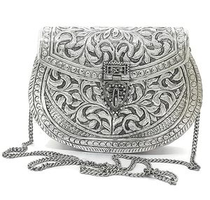 Bolso de Mano de Latón de Primera Calidad a Bajo Precio, Bolso de Noche de Diseñador para Mujer, para Fiestas, Bodas y Ocasiones Especiales - Product Image 2