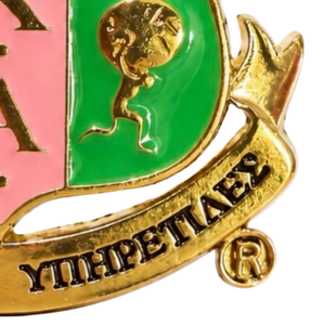 Broche de Metal con Diseño de Escudo Verde, Rosa y Plateado para Mujer, Insignia Esmaltada para Solapa, Joyería Decorativa de Moda, Accesorio de Regalo - Product Image 5