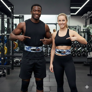 Cinturón de levantamiento de pesas Rexfit Sport ajustable de cuero para hombres y mujeres, cinturón de soporte para espalda para powerlifting y peso muerto - Product Image 2