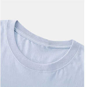เสื้อยืดผู้ชายแบบทางการ ทอจากผ้าฝ้าย 100% แขนสั้น ปรับแต่งโลโก้และสีได้ ป้องกันรอยยับและระบายอากาศได้ดี - Product Image 2