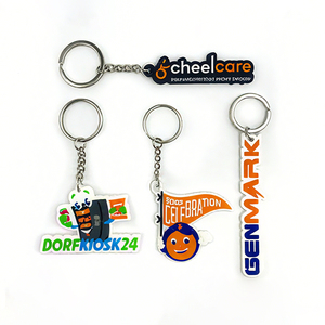Porte-clés en PVC souple <span class=keywords><strong>3D</strong></span> personnalisé avec logo, motif dessin animé, <span class=keywords><strong>moto</strong></span> et mousqueton, en plastique, pour usage promotionnel, prix usine, sans stock - Product Image 2