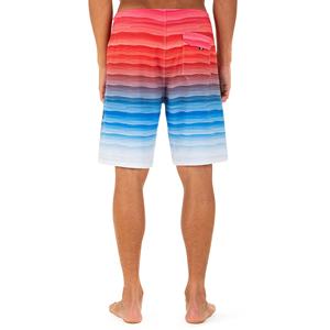 Short de bain d'été confortable et respirant pour hommes Short de plage de fitness à séchage rapide avec motif solide en tissu de maille imprimé - Product Image 3