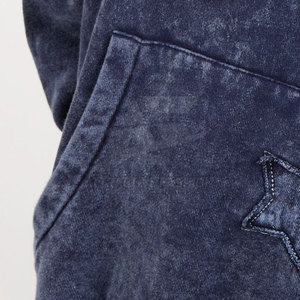 Sudadera con Capucha Estilo Acid Wash para Mujer, Tejido Transpirable, Look Casual Relajado, Gran Venta - Product Image 6