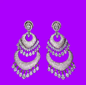Aurora Crystal Royale Earrings - Product Image 1