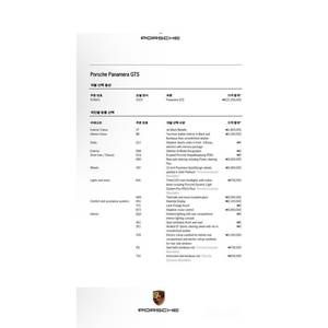 ปอร์เช่ พานาเมร่า 4.0 GTS ปี 2023 พวงมาลัยซ้าย เบาะหนัง กล้องมองหลัง วิ่งเพียง 13,553 กม. - Product Image 5