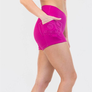 Shorts de yoga à séchage rapide, dernier design, pour femmes adultes, meilleur prix. - Product Image 4