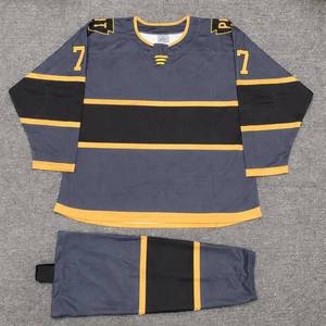 Maillots de hockey sur glace en polyester personnalisés OEM, sublimation numérique, broderie en twill, 260g, enfants et adultes, Eoin Winston Sports - Product Image 1
