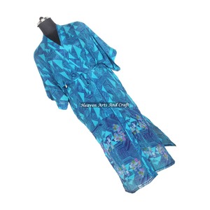 Robe de soirée africaine KL006 pour femmes, robes ethniques, longues robes kaftan kimono pour femmes, meilleure fabrication de robes pour femmes, kimono indien - Product Image 6