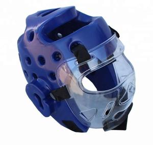 Protector de Cabeza Modular Transpirable para Taekwondo, con Ventilación, Material de Espuma PU, Personalizable, con Visera Transparente, Precio de Fábrica, Superventas - Product Image 1