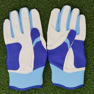 Full Finger Safety <b>Gloves</b> Polyester/Cotton Waterproof Blue White Light Blue Non-Slip Hook Loop Closure Casual Unisex All Seasons - Product Image 2
