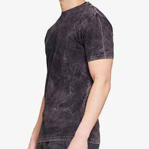 Camiseta de Entrenamiento Casual Transpirable de Manga Corta, Ligera, Elástica, de 220 Gramos, con Diseño de Logotipo en el Frente y Tejido con Patrón - Product Image 2