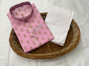 Designer <b>Mens</b> Ethnic And Traditional Cotton <b>Kurta</b> With Cotton Payjama Fully Stitched Ready To Wear Set - Product Image 6