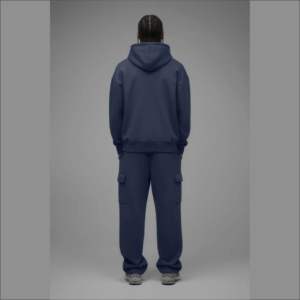 Conjunto Deportivo Personalizado de Alta Calidad para Hombre, en Todos los Colores, Sudadera con Capucha y Cierre, Pantalones Deportivos, Conjunto de 2 Piezas - Product Image 2