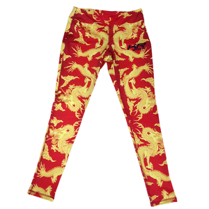 Leggings de yoga taille haute à séchage rapide pour femmes avec broderie, ceinture élastique en Spandex/Nylon, longueur intégrale, 220g Altr Brothers - Product Image 2