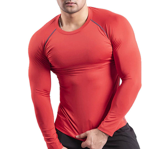 Chemises de compression légères en maille, design uni, coupe régulière pour l'entraînement et les activités de plein air, écologiques, confort amélioré - Product Image 3