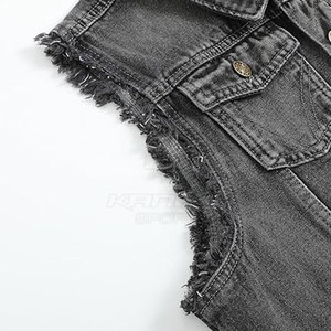Chaleco Vaquero Informal para Hombre, Transpirable, para Invierno, Cómodo, Corte Regular, Tela Suave, Moda para el Día a Día - Product Image 5