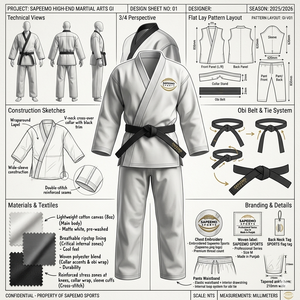 Kimono de karaté personnalisé 2026 le plus vendu pour hommes – Gi professionnel durable en polycoton pour la compétition et l'entraînement - Product Image 4