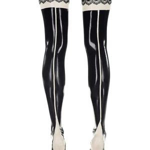 Women's Opaque Black Pantyhose Full Length Seamless Spandex Tights Sexy Style All Seasons Wear - Product Image 2