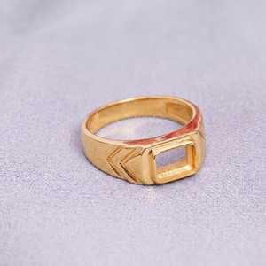 Anillo de Plata de Ley 925 con Corte Esmeralda de 5x7mm, Base para Anillo Semimontado de 4 Puntas Preperforada para Joyería DIY - Product Image 4