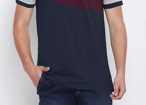 Camiseta Polo para Hombre Hawk Eye, Diseño Color Block, Manga Corta, Algodón Oxford, Transpirable, Diseño Casual, Logotipo Frontal - Product Image 5