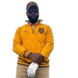 Sweat-shirt à col zippé Iota Phi Theta en relief, doré, haut de gamme, vêtement grec, pull de fraternité, haut élégant - Product Image 6