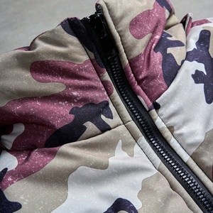 2026 OEM Designer Canvas Camouflage Print Bubble Winter <b>Thermal</b> Padded Breathable Eco-Friendly Puffer Hooded Jackets for <b>Men</b> - Product Image 5