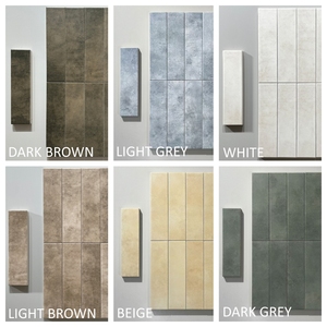 Carreaux muraux verts lavés, carreaux mexicains Talavera peints à la main, décoration murale - Product Image 6