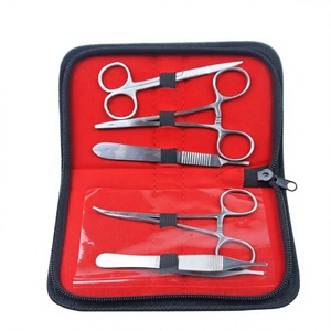 Surgical Instrument Set Stainless Steel Manual Reusable <b>Suture</b> Training <b>Kit</b> For Medical Students Class I CE Certified - Product Image 1