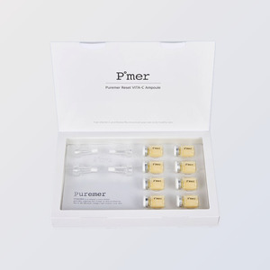 เซรั่ม coreano puremereu เกาหลี K-Beauty 7 3 RESET Vita C Ampoule 5G X 8ea ผลิตในเกาหลีวิตามิน unisex - Product Image 1