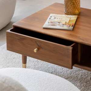 Table basse en bois d'acacia Vandana Nimbus Maxima - Product Image 4