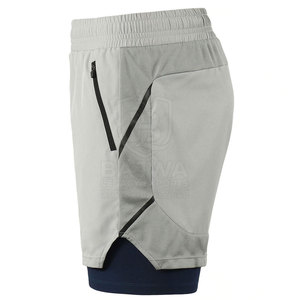 Shorts de sport haute performance pour hommes, conçus pour l'entraînement physique, la course à pied et les séances d'entraînement intenses, avec un confort maximal. - Product Image 4