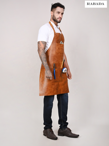Top Quality Custom Waterproof Factory <b>Leather</b> Strap <b>Aprons</b> Washable <b>Leather</b> Adjustable <b>Leather</b> Straps Durable Restaurant for Men - Product Image 3