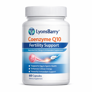 Cápsulas de Coenzima Q10 Lyonsbarry 100mg, Antioxidante, Apoyo a la Fertilidad (100 Cápsulas por Botella) - Product Image 2