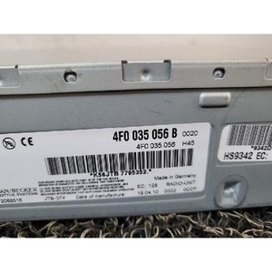 Unidad de Control de Radio A4 B8 8K 2007-2011 Usada ORIGINAL 4F0035056B - Product Image 3