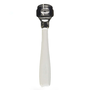 Râpes à callosités double face en acier inoxydable et plastique allemandes, outils professionnels de pédicure pour les soins des pieds, pour usage en salon de beauté - Product Image 1