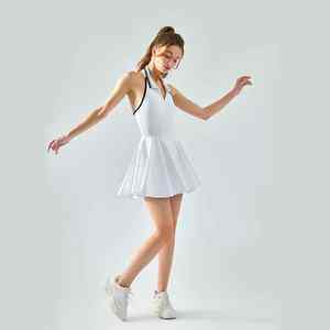 Uniforme de Tenis Deportivo, Falda Pantalón con Tecnología de Refrigeración, Tela Elástica y Ágil, para Entrenamiento y Partidos - Product Image 3