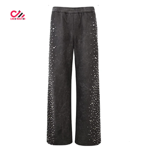Chándal de Invierno para Hombre con Capucha, Casual, Sólido, con Pedrería, Transpirable, 100% Algodón, Talla Personalizada, Alta Calidad, Precio al por Mayor - Product Image 4