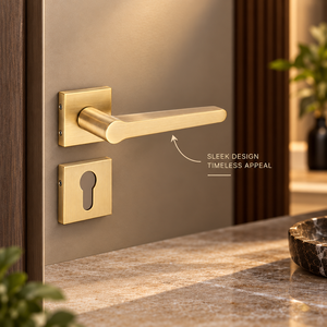 Manija de palanca mate estilo antiguo Elegy con placa trasera de roseta, herrajes decorativos para puertas de uso residencial y comercial en interiores. - Product Image 4