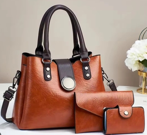 Attractive Premium Genuine Leather <b>Tote</b> Bag for Women – Elegant & Stylish Handbag - Product Image 3
